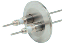 1 Pin and International Organization for Standardization (ISO) Installation and 304 Stainless Steel Pin Material Power Plug Feedthrough (17026-05-KF)