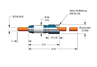 12 to 15 Kilovolt (kV) Direct Current (DC) Voltage Rating, Up to 185 Ampere (A) Conductor Current Rating, and 1 to 4 Pin Power Plug Feedthroughs - 2