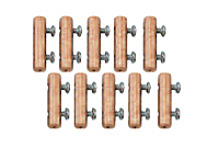 Contacts for 12 to 15 Kilovolt (kV) Direct Current (DC) Voltage Rating, Up to 185 Ampere (A) Conductor Current Rating, and 1 to 4 Pin Power Plug Feedthroughs