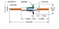 Single Conductor International Organization for Standardization (ISO) Flange Installation Liquid Cooled Radio Frequency (RF) Power Feedthrough (16959-01-KF) - 2