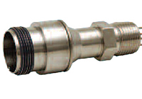 Multi-Pin and Coaxial National Pipe Thread (NPT) Pressure Feedthrough Electrical Connectors