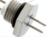 2 Pin CeramTite™ Pressure Feedthrough (50040-01-A)