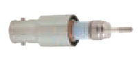 1 Nickel Pin Miniature Safe High Voltage (SHV) Coaxial Electrical Connector (8630-02-W)