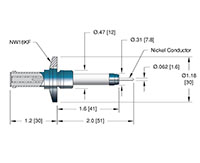 1 Pin and International Organization for Standardization (ISO) Flange Installation Exposed Miniature Safe High Voltage (SHV) Coaxial Electrical Connector (18043-01-KF) - 2