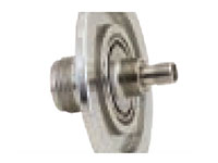 International Organization for Standardization (ISO) Flange Installation Medium-Sized Type N to Subminiature-A (SMA) Coaxial Electrical Connector (18083-02-KF)