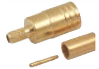 Air Side Plug for Subminiature-B (SMB) Coaxial Electrical Connectors