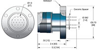 ConFlat Flange Installation MIL-C-5015 Type Thermocouple