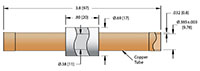 0.38 Inch (in) Inner Diameter (ID) 5 Kilovolt (kV) Cryogenic Electrical Isolator (17229-01-B) - 2