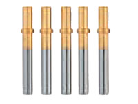 Contacts for Subminiature-A (SMA) Coaxial Electrical Connectors (Floating Shield)