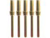 15 Ampere (A) Conductor Current Rating and Copper Alloy - Gold Flash Crimp Type Male Contact (17412-02-A)