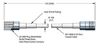 2 Ampere (A) Conductor Current Rating Coaxial Air Side Cable (21618-01-A) - 2