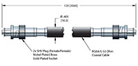 10 Ampere (A) Conductor Current Rating Coaxial Air Side Cable (18921-03-A) - 2