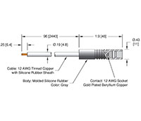 30 Ampere (A) Conductor Current Rating High Voltage Air Side Cable (14418-02-A) - 2