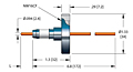 1 Pin and ConFlat Flange Installation and 304 Stainless Steel Pin Material Power Plug Feedthrough (19542-07-CF) - 2