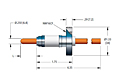 1 Pin and ConFlat Flange Installation and NW16CF Installation Size Power Plug Feedthrough (21309-02-CF) - 2