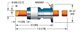 Copper Tube International Organization for Standardization (ISO) Flange Installation High Power/Liquid Cooled Feedthrough with 0.5 Inch Conductor Diameter - 2