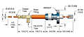 ConFlat Flange Installation High Power/Liquid Cooled Feedthrough - 2