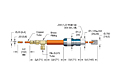 Weld Installation High Power/Liquid Cooled Feedthrough