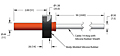 50 Kilovolt (kV) Direct Current (DC) Voltage Rating Weld Installation Fluted High Voltage Feedthrough - 3