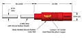 185 Ampere (A) Conductor Current Rating National Pipe Thread (NPT) Pressure Feedthrough (21143-01-A) - 3