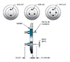 2 to 4 Pins Subminiature-B (SMB) Coaxial Electrical Connector - 2