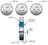 2 to 4 Pins Subminiature-B (SMB) Coaxial Electrical Connector (NW35CF) - 2