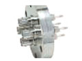 1, 2, 3 and 4 Nickel Pin Miniature Safe High Voltage (SHV) Coaxial Electrical Connector (8880-02-CF)