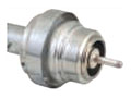 Nickel Pin Miniature Safe High Voltage (SHV) Coaxial Electrical Connector (15619-01-W)