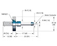 1 Pin and ConFlat Flange Installation Exposed Miniature Safe High Voltage (SHV) Coaxial Electrical Connector (17214-01-CF) - 2