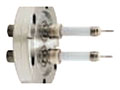 1 Pin and ConFlat Flange Installation Exposed Miniature Safe High Voltage (SHV) Coaxial Electrical Connector (17214-01-CF)