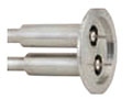 1 Pin and International Organization for Standardization (ISO) Flange Installation Recessed Miniature Safe High Voltage (SHV) Coaxial Electrical Connector (17218-01-KF)