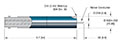 Recessed Insulator and Weld Installation Miniature Safe High Voltage (SHV) Coaxial Electrical Connector (18089-01-W) - 2