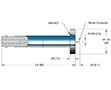 Recessed Insulator Miniature Safe High Voltage (SHV) Coaxial Electrical Connectors (18091-01-CF) - 2