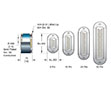 9 Pin Sub D Type MIL-C-24380 Electrical Connector (16800-01-W) - 2