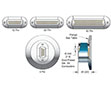 9 Pin Sub D Type MIL-C-24380 Electrical Connector (18605-01-KF) - 2