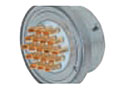 3 Pin and Weld Installation Single Ended Circular Type MIL-C-26482 Electrical Connector (16010-02-W)