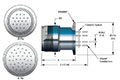 20 Pin and International Standard Organization (ISO) Flange Installation Single Ended Circular Type MIL-C-5015 Electrical Connector (13744-02-KF) - 2