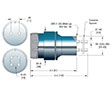 2 Pin and Weld Installation Single Ended Circular Type Power MIL-C-5015 Multi-Pin Electrical Connector (18097-02-W) - 2