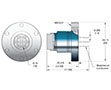 7 Pin and ConFlat Flange Installation High Voltage Multi-Pin Electrical Connector