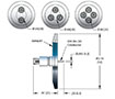 2 to 4 Pins Subminiature-A (SMA) Coaxial Electrical Connector (NW40KF)