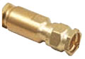 Air Side Plug for Subminiature-A (SMA) Coaxial Electrical Connectors