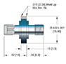 1 Pin Subminiature-A (SMA) Coaxial Electrical Connector (50 Ohm High Frequency/Double Ended)