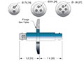 1 Pin Double Ended Grounded Shield Bayonet Neill-Concelman (BNC) Coaxial Electrical Connector (17118-01-KF) - 2