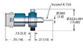 Single Ended 50 Ohm (O) High Frequency Bayonet Neill-Concelman (BNC) Coaxial Electrical Connector (21200-01-W) - 2