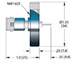 Single Ended 50 Ohm (O) High Frequency Bayonet Neill-Concelman (BNC) Coaxial Electrical Connector (21204-01-CF) - 2