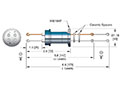 International Organization for Standardization (ISO) Flange Installation 10 or 2 Pairs Loop Type Thermocouple (15108-01-KF) - 2