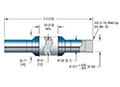 0.41 Inch (in) Inner Diameter Up to 13 Kilovolt (kV) Cryogenic Electrical Isolator (8002-02-W) - 2