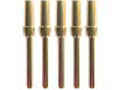 15 Ampere (A) Conductor Current Rating and Copper Alloy - Gold Flash Crimp Type Male Contact (17412-02-A)