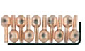 20 Ampere (A) Conductor Current Rating Beryllium Copper Set Screw Type Contact (7429-03-A)