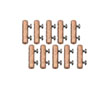 13 Ampere (A) Conductor Current Rating Beryllium Copper Barrel Type Contact (7332-01-A)